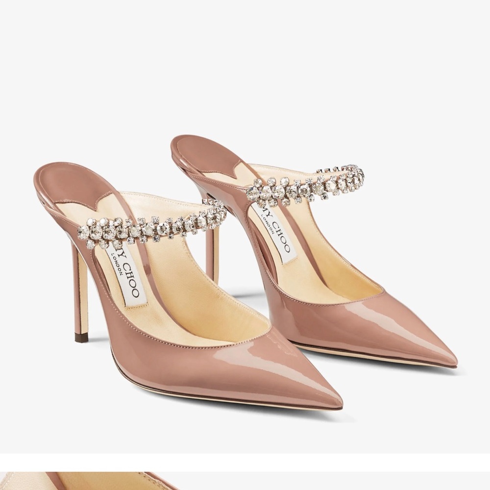 Hard to find pink Jimmy choo bing 100